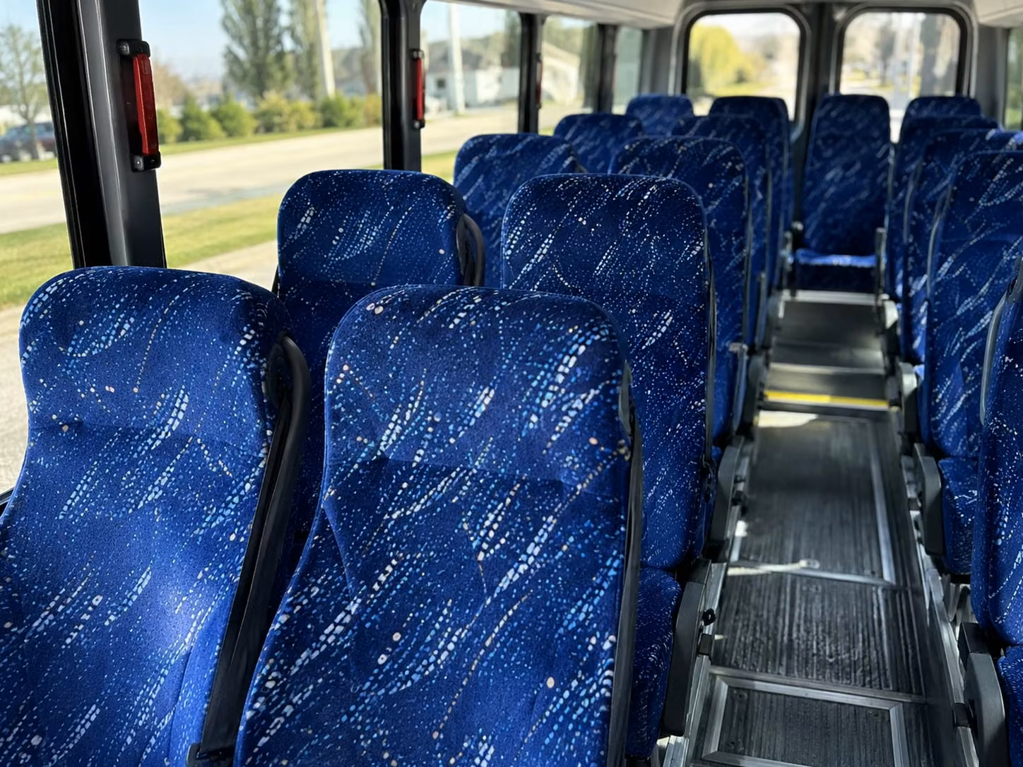 20 passenger minibus inside