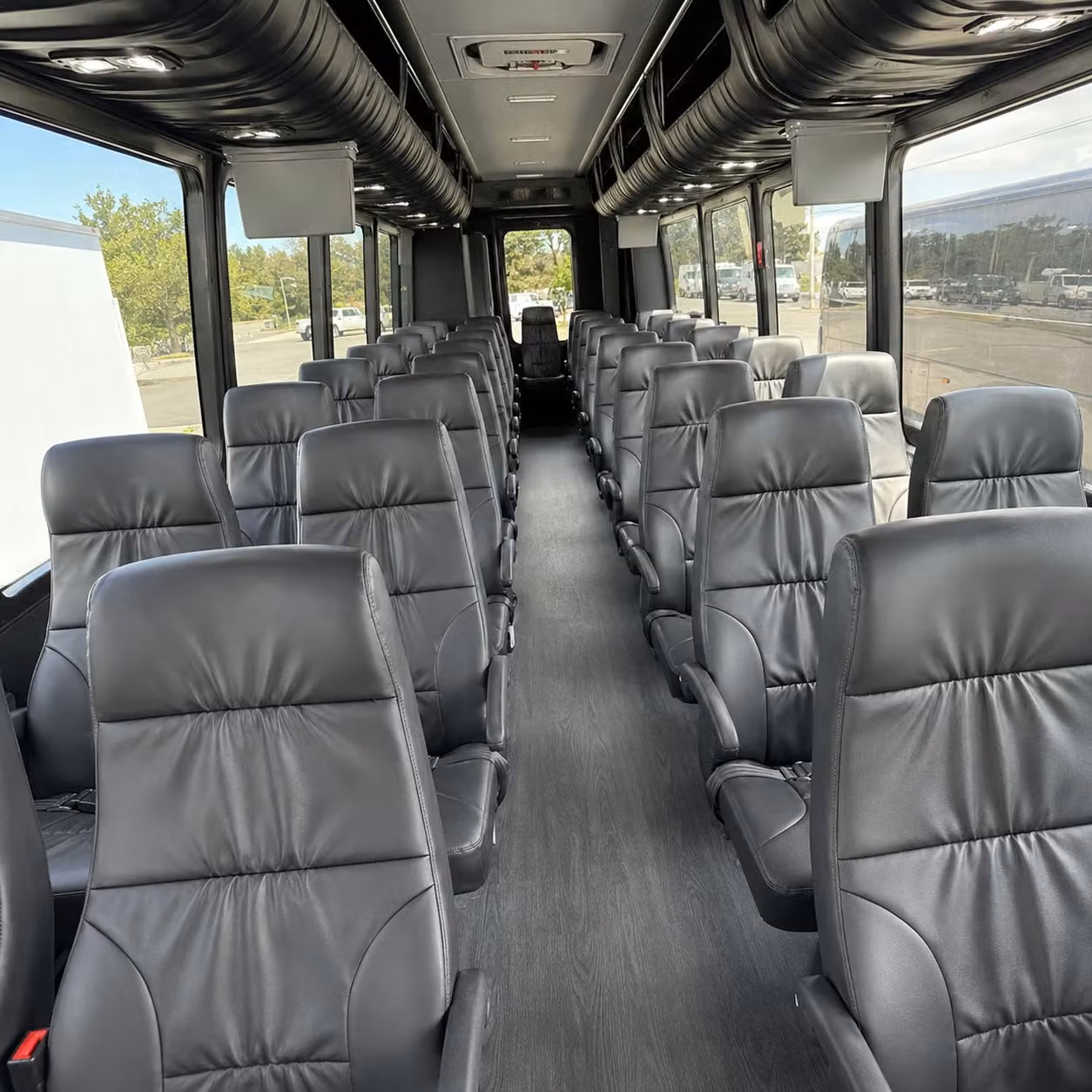 30 passenger minibus interior