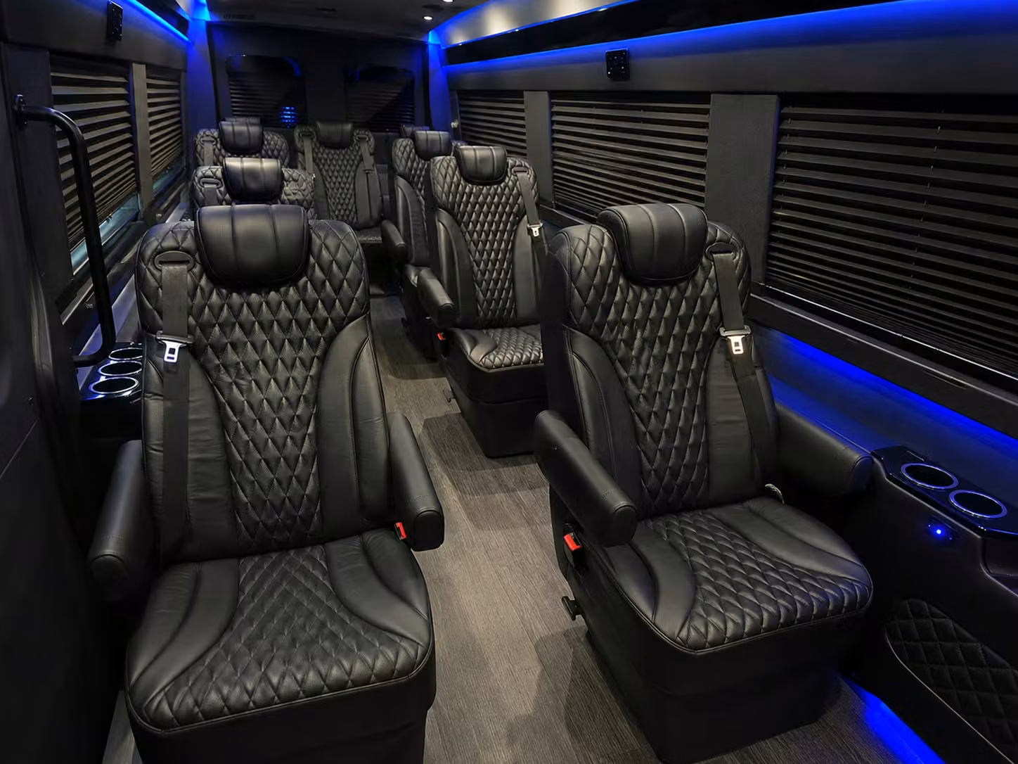 sprinter van with driver interior