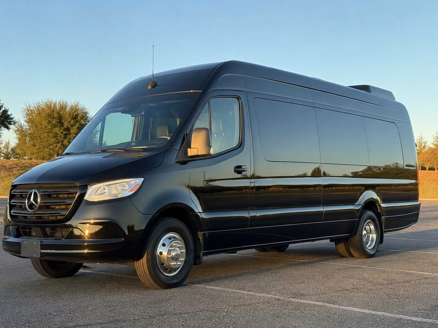 sprinter van with driver