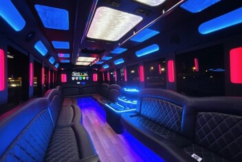 Worcester Limousine Bus Interior